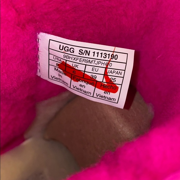 Women’s UGG CLASSIC CLEAR MINI ROCK ROSE #8 - Picture 8 of 13